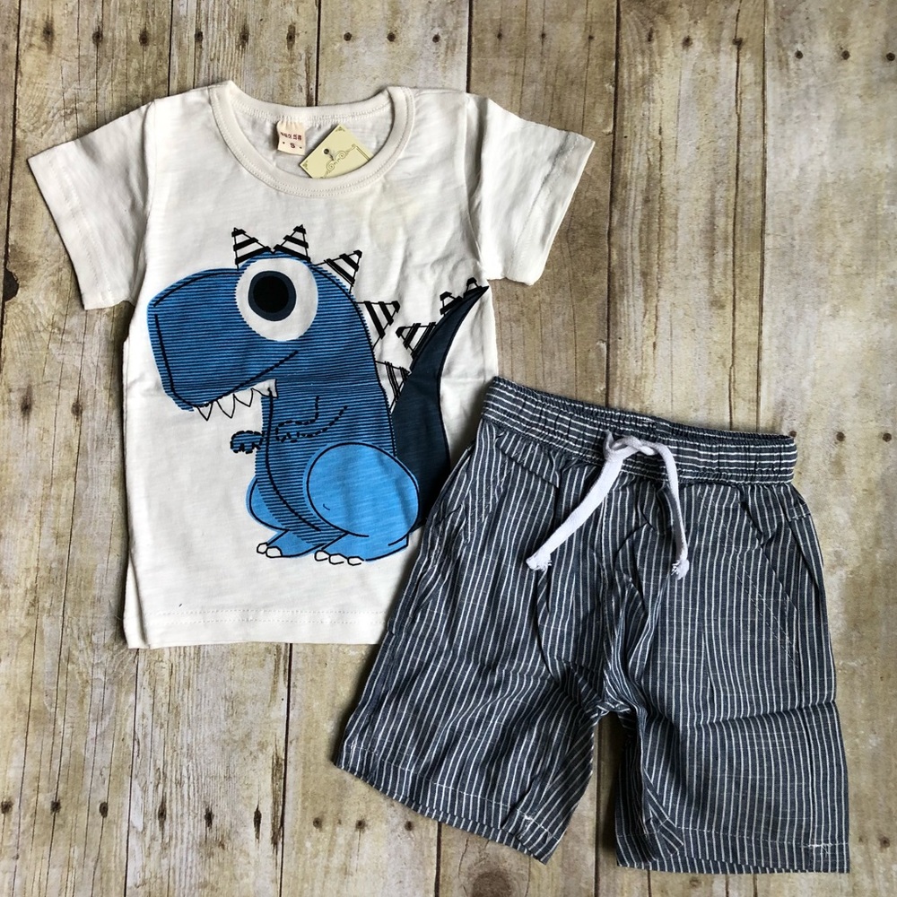 Brand New Dino boys outfit